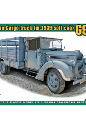 G917T 3t Duitse vrachtwagen (zachte cabine m.1939) Schaalmodel Gratis Retour