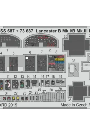 Bestel Nu Avro Lancaster BI / III-interieur (ontworpen om te worden gebruikt met Airfix-kits)