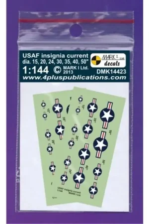 Voordeelprijs Sticker U.S. Insignia current 2 sets 1/144 - 1 Mark K14423 Guide Decal