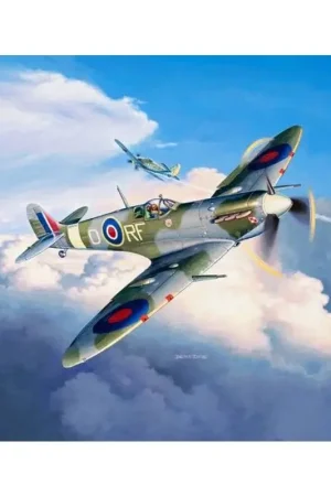 Lage Kosten Supermarine Spitfire Mk.Vb.De Supermarine Spitfire maakte tijdens de Tweede Wereldoorlog veel veranderingen door, met een deel