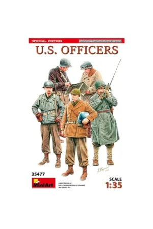 Miniart 35477 us officers model. special edition 1/35 Figuren Betaalbaar