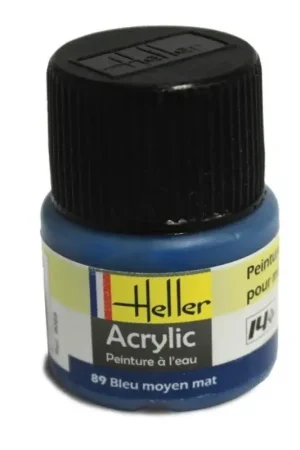 Betrouwbaar Flat flat Acrylic Medium Blue 0.5 fl.oz Acrylverf