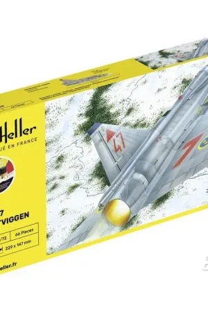 STARTER KIT Ja-37 Jaktviggen Schaalmodel Seizoensaanbieding