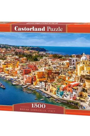 Puzzel Marina Corricella, Italië, Puzzle 1500 Teil Alleen Vandaag