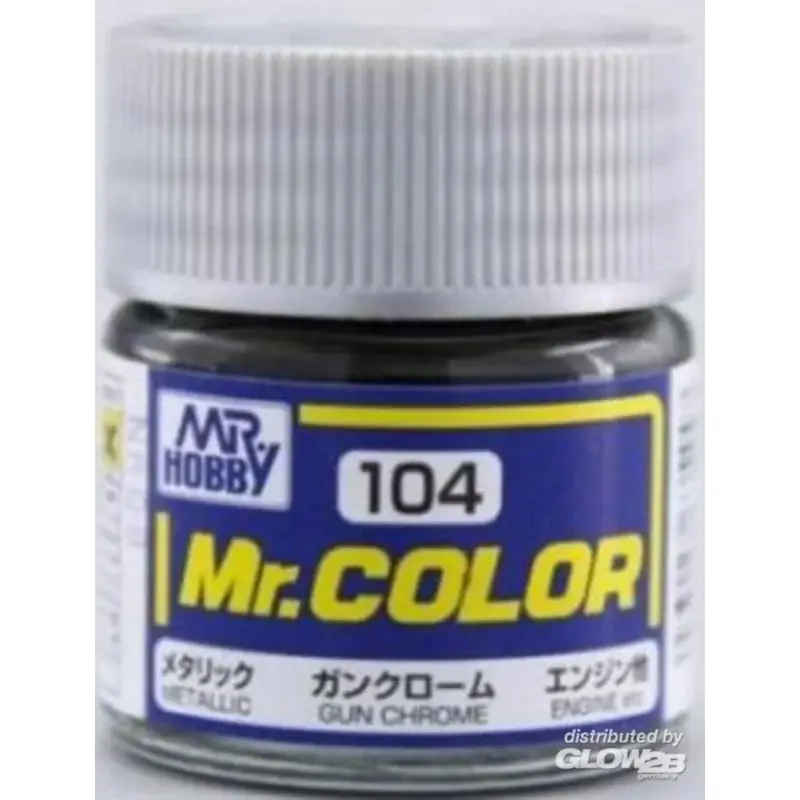 Bestel Nu Mr Hobby -Gunze Mr. Color (10 ml) Gun Chrome Acrylverf