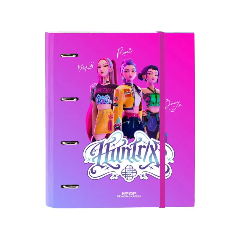 Alleen Vandaag KPOP DEMON HUNTERS - 4-Ring Binder with Sheets & Dividers