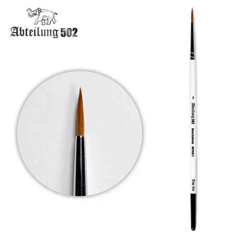 Gecertificeerd Abt top line kolinsky 2 brush Pincetten