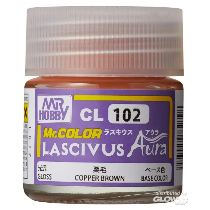 Mr Hobby -Gunze Mr. Color Lascivus (10 ml) Copper Brown Acrylverf Laatste Kans