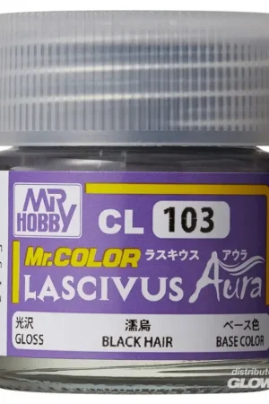 Mr Hobby -Gunze Mr. Color Lascivus (10 ml) Black Hair Acrylverf Koop Vandaag
