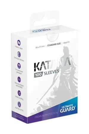 Ultimate Guard Katana Sleeves Standard Size Transparent (100) Seizoensaanbieding