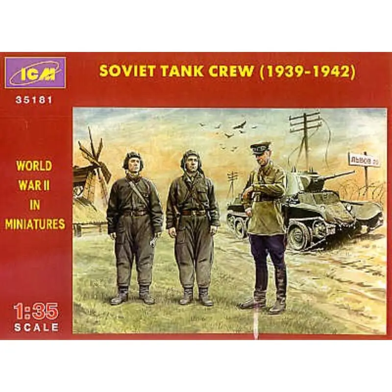 Soviet Tank Crew 1939-1942 Figuren Snelle Levering