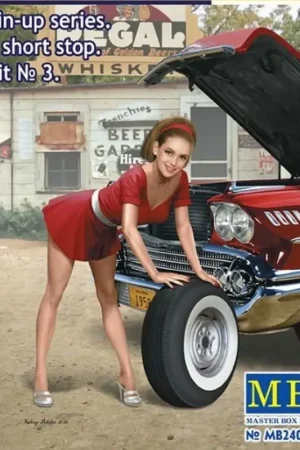 Pin-up-serie, een korte stop No. 3 Figuren Gecertificeerd