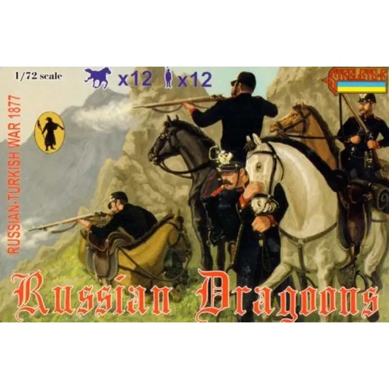 Direct Beschikbaar Russian Dragoons 1877 Russo-Turkish War 1877 Figuren