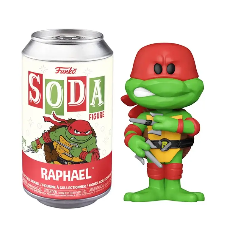 Dagaanbieding TMNT Ninja Turtles Vinyl Soda Raphael Pop figur