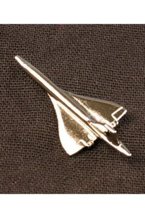 Weekendaanbieding Concorde pin; Nikkel Pinnen