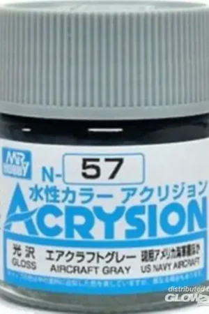 Mr Hobby -Gunze Acrysion (10 ml) Aircraft Gray Acrylverf Must-Have