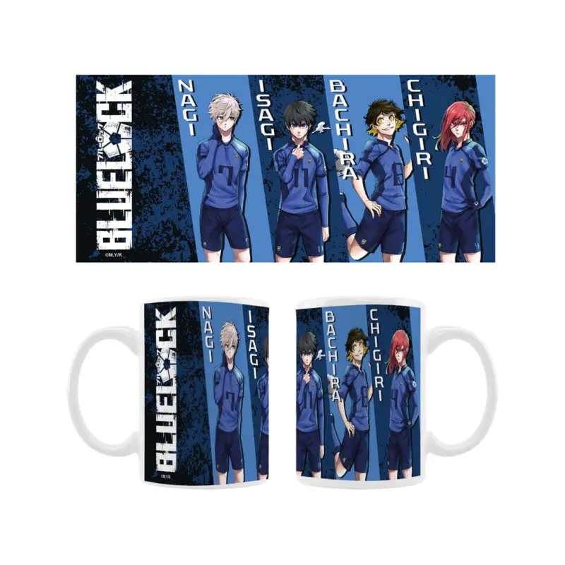 Blue Lock ceramic mug Nagi, Isagi, Bachira & Chigiri Weekendaanbieding