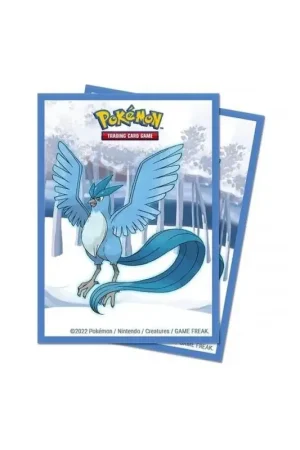 Bestel Nu Pokémon TCG - Zak met 65 standaard kaarthoezen - Articuno (65 hoezen)