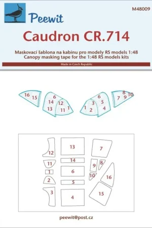 Direct Verzonden Caudron CR.714C-1 (designed to be used with RS models RSMI48004 kits) Accessoire