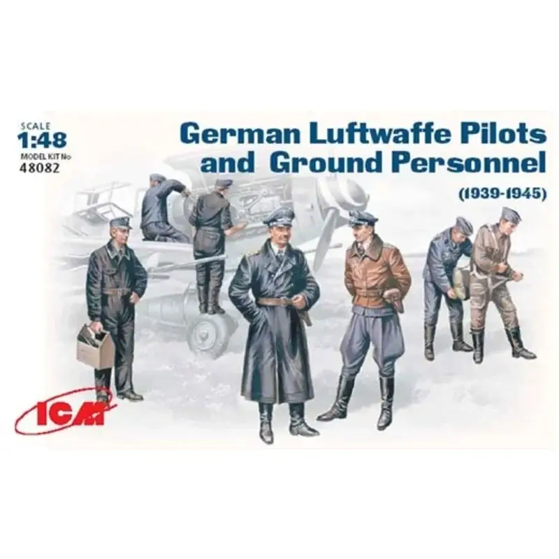 Betrouwbaar WWII Luftwaffe Pilots and Ground Personnel 1939-1945 Figuren