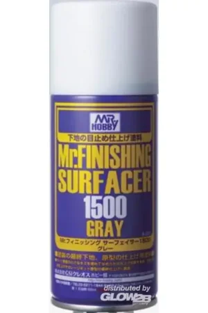 Premium Mr Hobby -Gunze Mr. Finishing Surfacer 1500 Gray (170 ml)