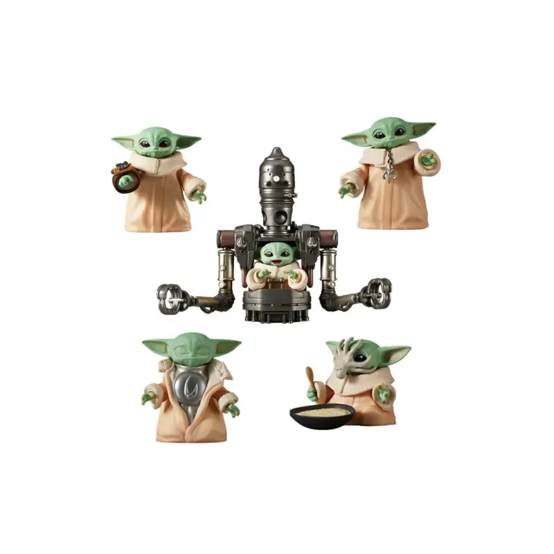 Superprijs Star Wars Grogu Figure Collection 2 (4 pcs) Figuurtje