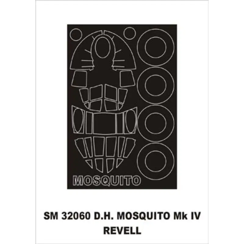 Snelle Levering De Havilland Mosquito Mk.IV (exterior) (designed To Be Farming with Revell kits) Accessoire