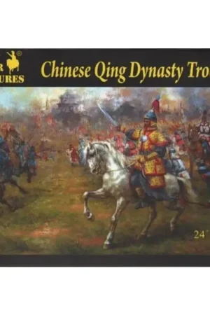 Chinese Qing Dynasty Troopers Figuren Gereduceerde Prijs