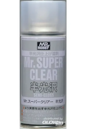Exclusieve Aanbieding Mr Hobby -Gunze Mr. Super Clear Semi-Gloss Spray (170 ml)