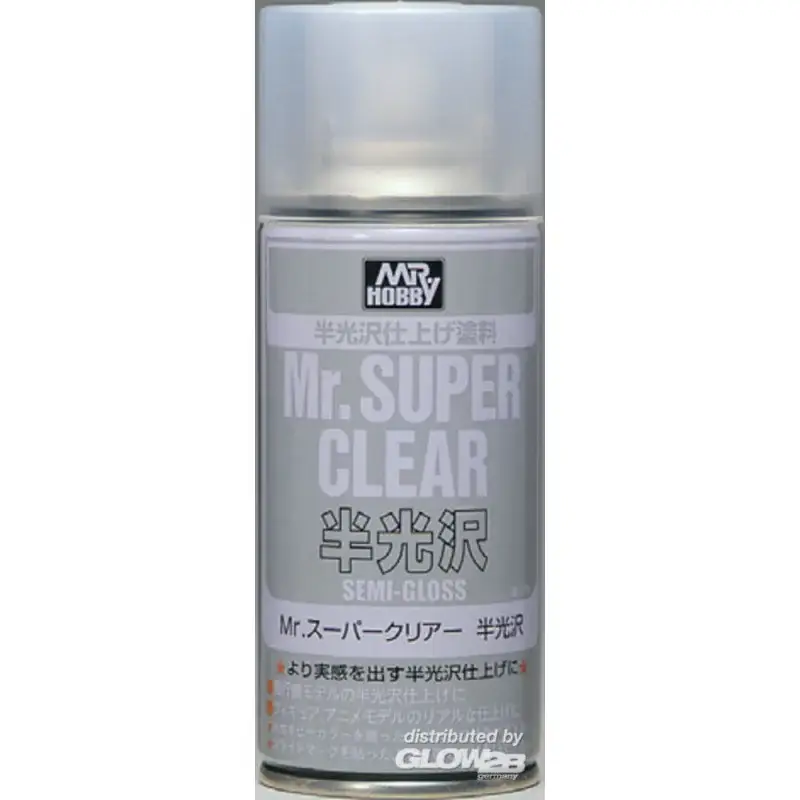 Exclusieve Aanbieding Mr Hobby -Gunze Mr. Super Clear Semi-Gloss Spray (170 ml)