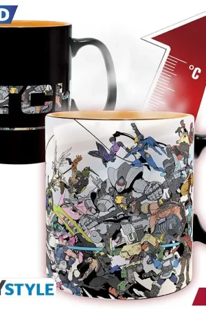 Tijdelijk Beschikbaar OVERWATCH - Mok Heat Change - 460 ml - Heros - doos Mug