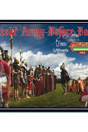 Laatste Kans Caesar Army before Battle. Ancient Figuren