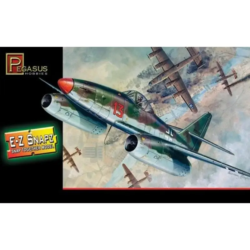 Weekendaanbieding Messerschmitt Me 262 (Snap together) Schaalmodel