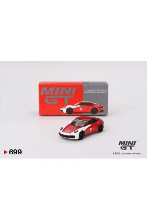 Rechtstreeks Van De Fabrikant Mini gt 699 miniature porsche 911 (992) carrera s safety car 2023 imsa daytona 24 hrs 1/64