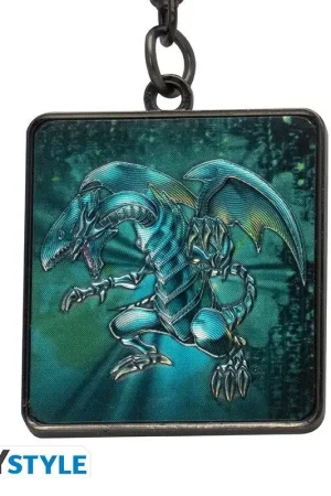 YU GI OH! - Blue-Eyes White Dragon-sleutelhanger Korting