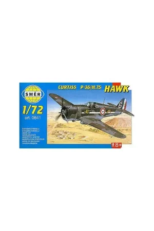 Direct Verzonden Curtiss P-36 / H-75 Hawk (ex-Heller) Schaalmodel