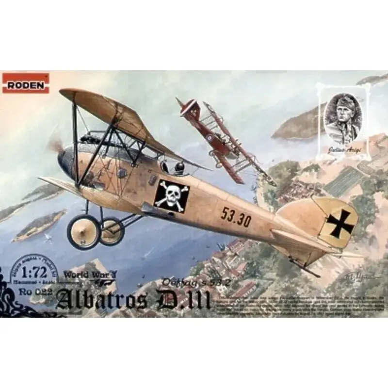Shop Nu Albatros D.III Oeffag S.53.2 Schaalmodel