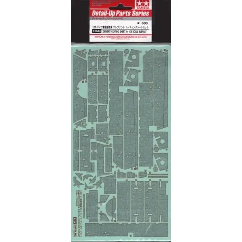 Speciale Aanbieding Stickers Zimmerit Elefant Schaalmodel