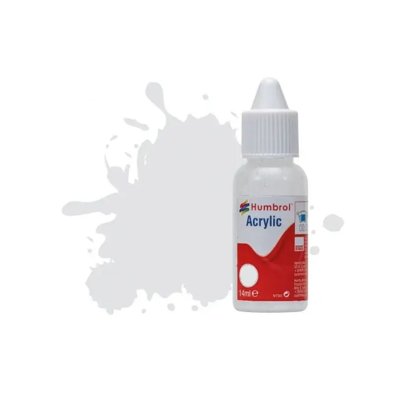 No 196 Light Grey Satin 14 mL Acrylverf Weekendaanbieding