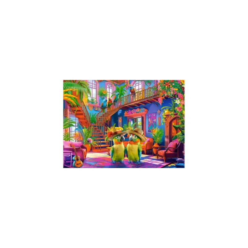 Laatste Kans Parrots in paradise Puzzel