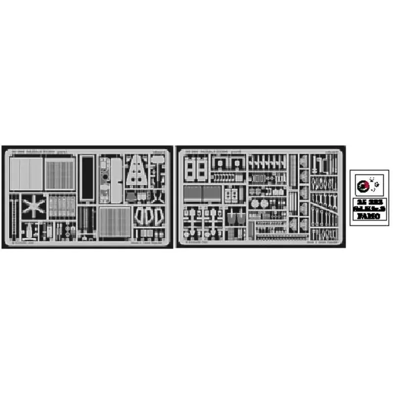 Hoge Kwaliteit Sd.Kfz.9 FAMO (toebehoren voor modelbouwsets van Tamiya) Accessoire