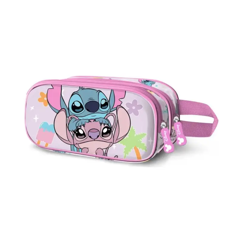 Lilo & Stitch 3D Double Pencil Case for Couple Nieuw