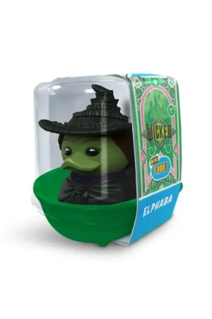 Gecertificeerd Numskull - Mini TUBBZ Rubber Duck - Wicked - Elphaba Thropp (Bathtub Edition) - 8cm Figuurtje