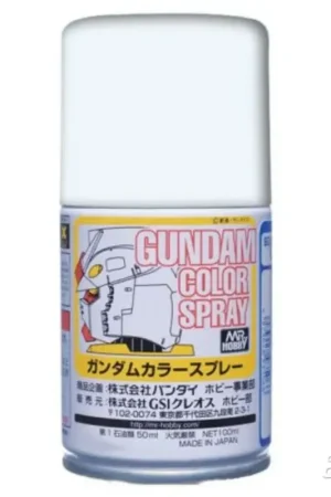 Rechtstreeks Van De Fabrikant Mr Hobby -Gunze Gundam Color Spray (10ml) MS White Acrylverf