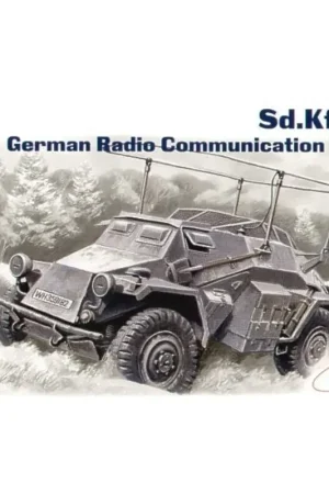 Sd.Kfz.261 radio communication vehicle Schaalmodel Laatste Kans