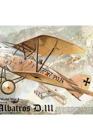 Albatros D.III Oeffag s.253 Schaalmodel Beperkte Voorraad