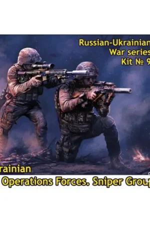Laatste Versie The Ukrainian Special Operations Forces. Sniper Group Russian-Ukrainian War series, kit No. 9