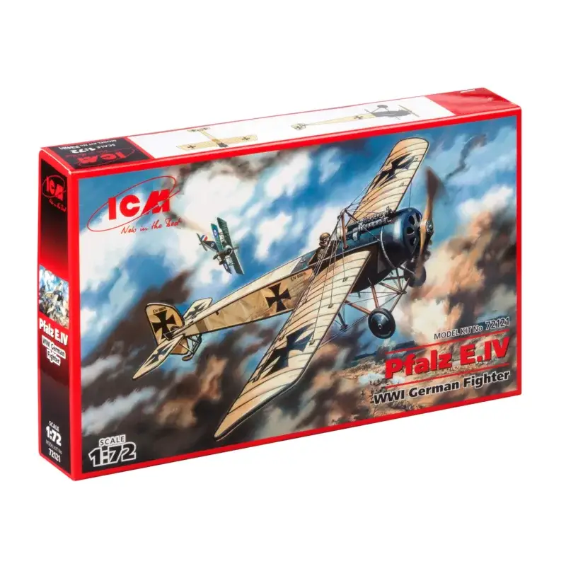 Aanbieding Pfalz E.IV WWI German Fighter Schaalmodel