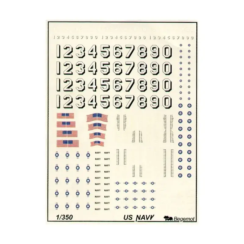 Direct Verzonden Opnieuw gedrukt! US Navy Navy vlaggen en markeringen. Decal