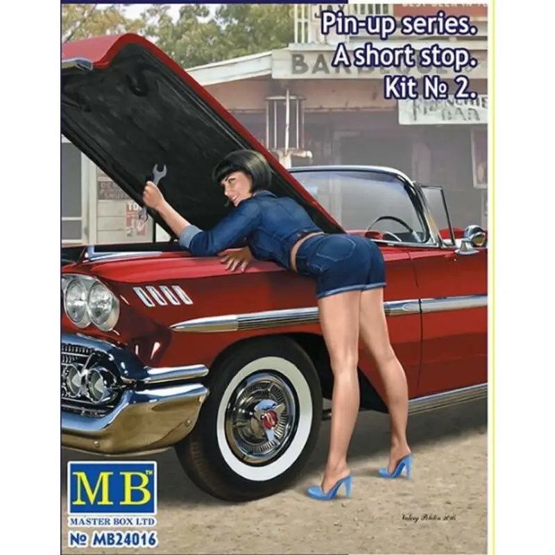 Pin-up-serie, een korte stop No. 2 Figuren Exclusieve Aanbieding